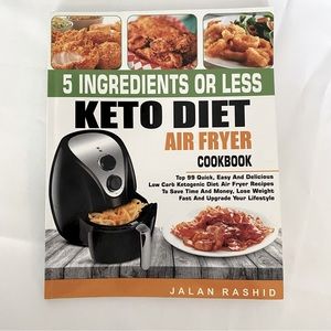 5 Ingredients or less Keto Diet Air Fryer Cookbook* ‼️CLEARANCE‼️